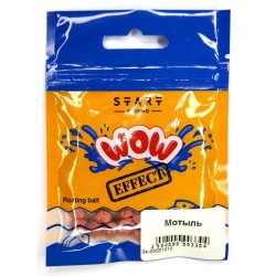 Повітряне тісто для риби, пиляче, Start Fishing WoW Effect, Мотиль, 7мм, 5г